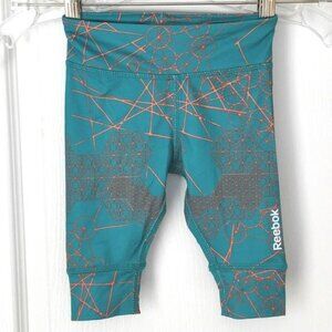 NEW Reebok Baby Girl Leggings size 2T Teal and Orange